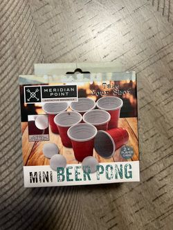 Mini beer pong
