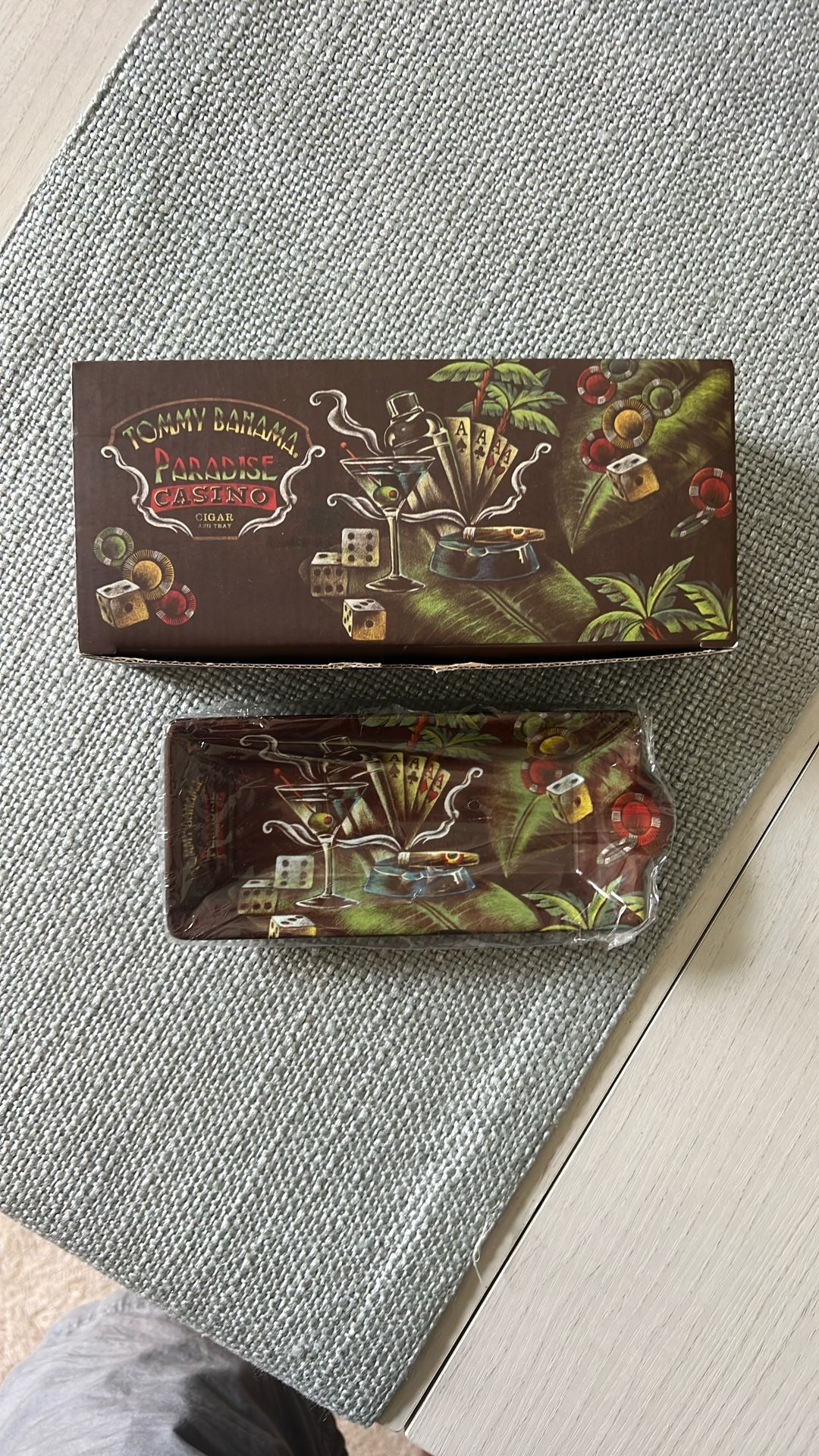 Tommy Bahama Cigar ashtray.