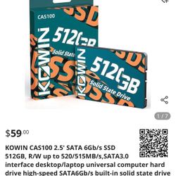 Computer/electronics/solid hard drive