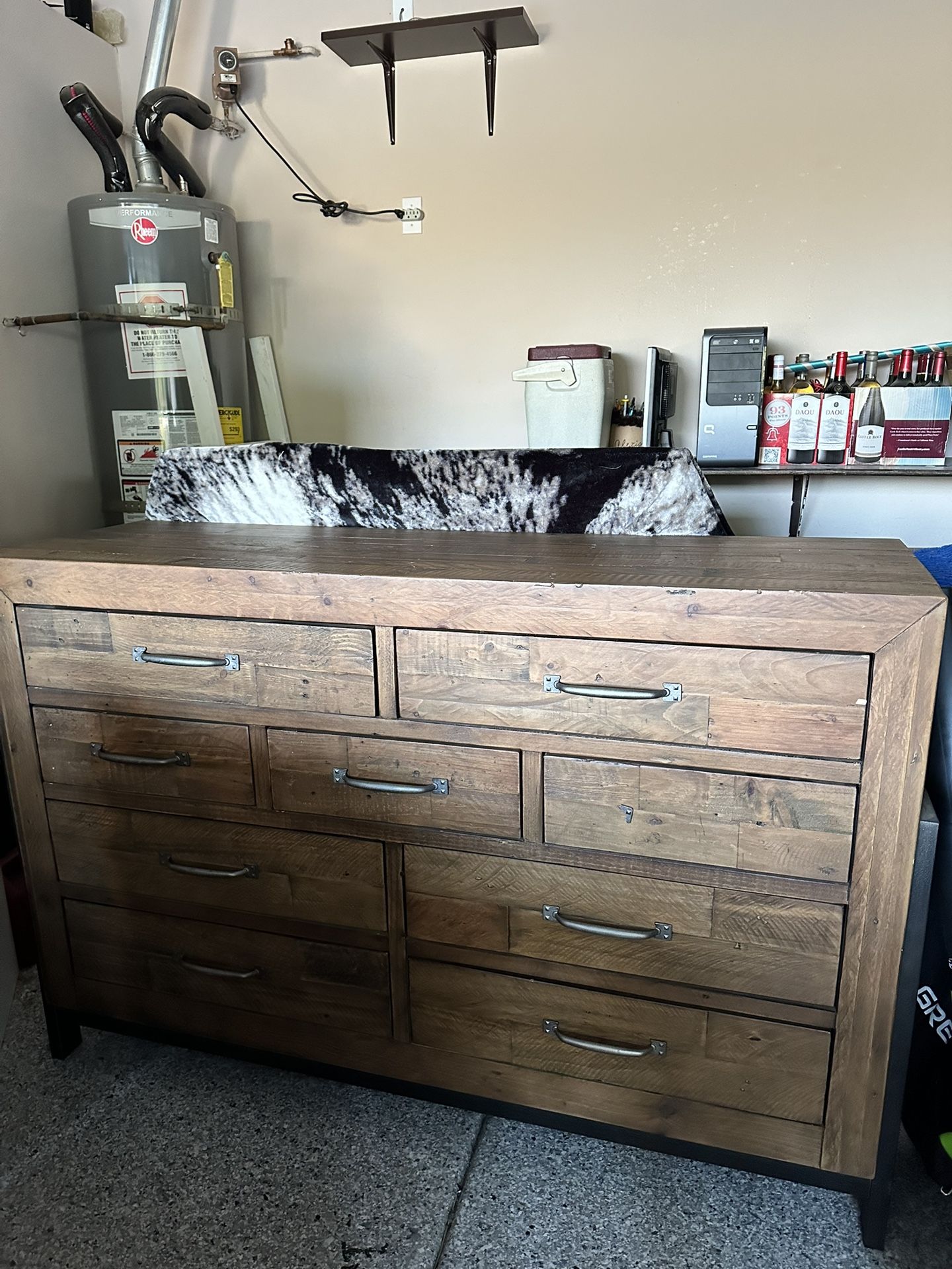 Dresser And Mirror