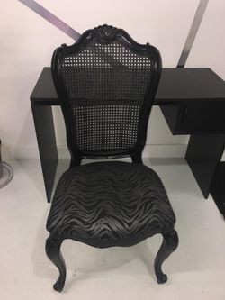 Beautiful Refurbished Black Chair