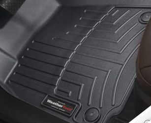 Weathertech Floor Liners For A Toyota Forerunner 2003 2009 Grey First Row