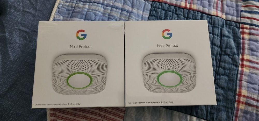 Nest Protect - Brand New Smoke And CO Detectors Combo