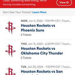 Rockets Tickets