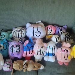 Plushies (Message Me For Prices)