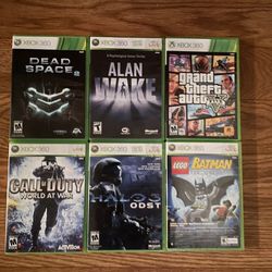 Xbox 360 Video Games $15 Each (Tested)