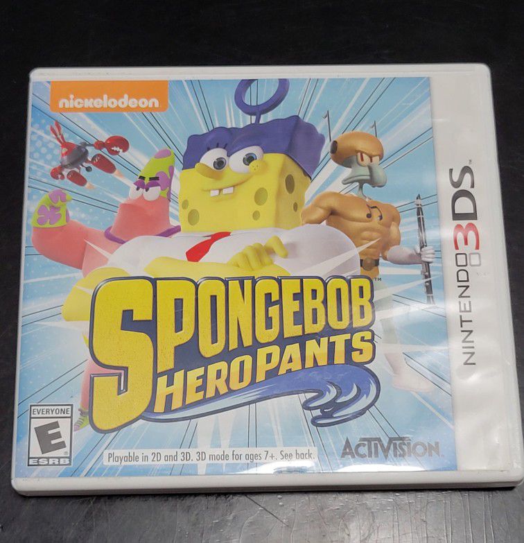Spongebob Hero Pants Nintendo 3ds