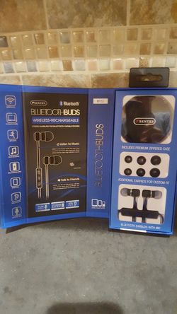 Bluetooth earbuds wireless rechargeable