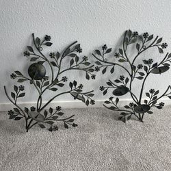 Wall Decor With Candle Holders
