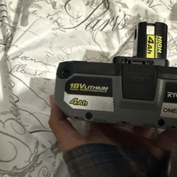 Ryobi 4ah Battery 