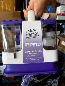 Open Box Portable Carpet & Upholstery Spot Cleaner