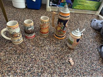 Cups beer stains