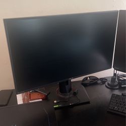 27 Inch 165 Hz Asus And 27inch Monitor  240hz Samsung Monitor Both G Sync 