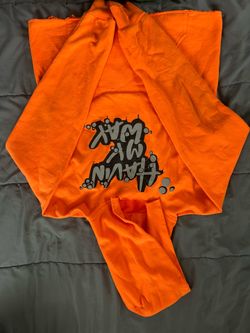 Orange Havin My Way hoodie