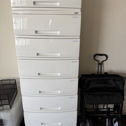 Plastic drawer (8 shelves)