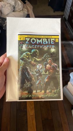 Zombie cage fighter comic