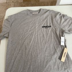Fear of God Essentials T Shirt Dark Oatmeal Size Xtra Large XL
