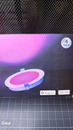 Govee RGBWW Smart Recessed Downlights 4-Pack – Color Changing WiFi Ceiling Lights – New