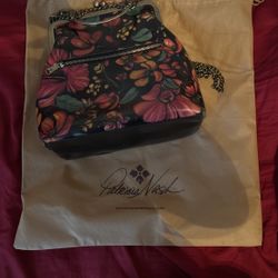 Patricia Nash Leather Novella Frame Bag 