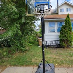 BASKETBALL HOOP by SPALDING Adjustable Height Portable