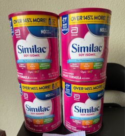 Similac Soy Isomil  (4) 30.8 oz