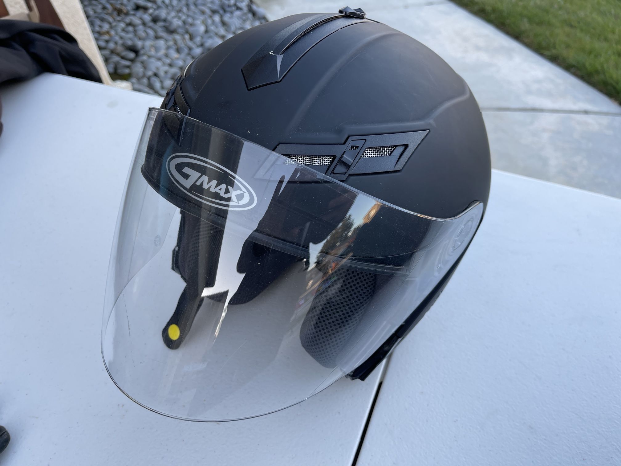 Open-Faced (3/4) Motorcycle Helmet