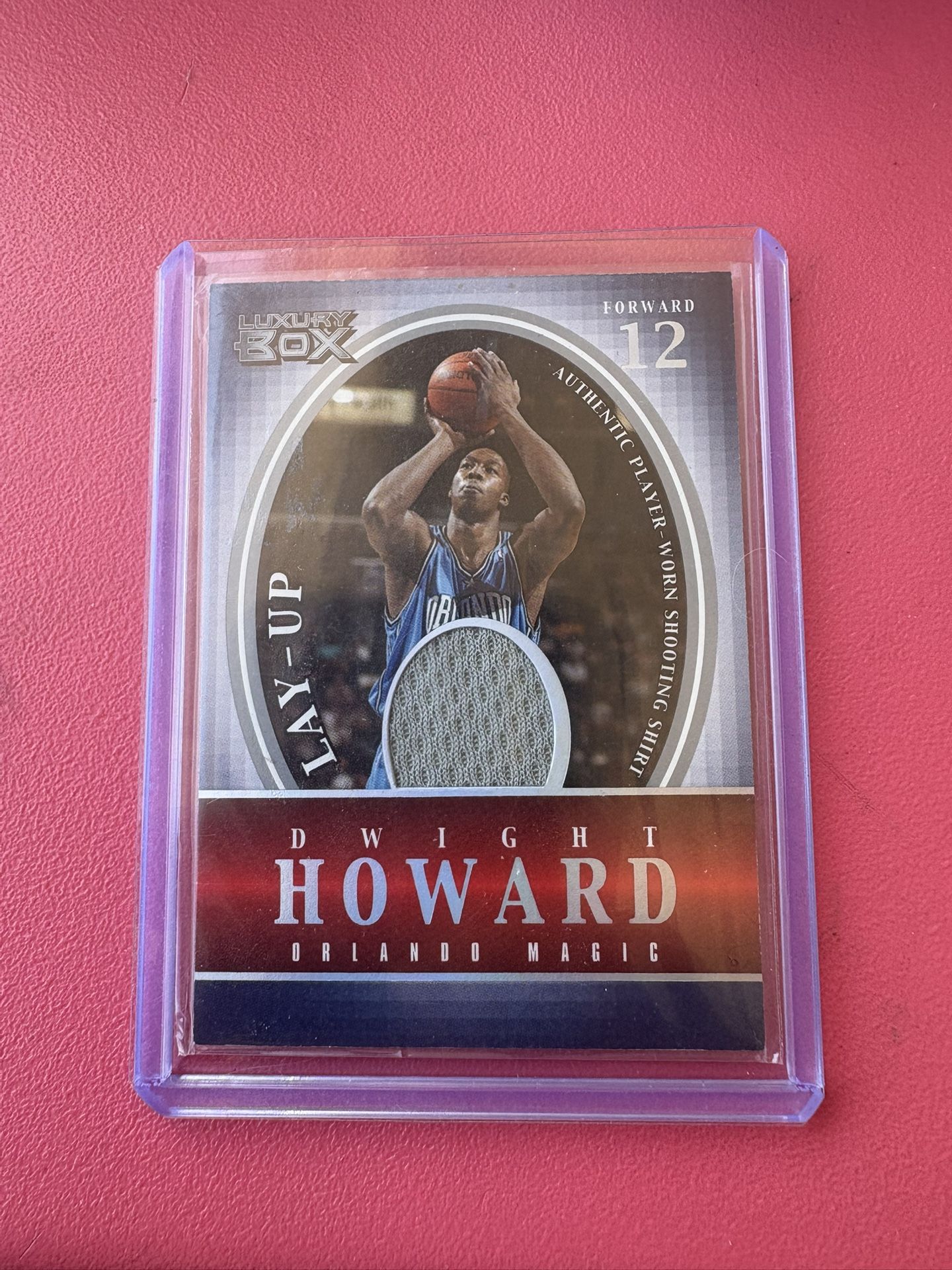 Dwight Howard 04-05 Topps Luxury Box 149/500 Game Used