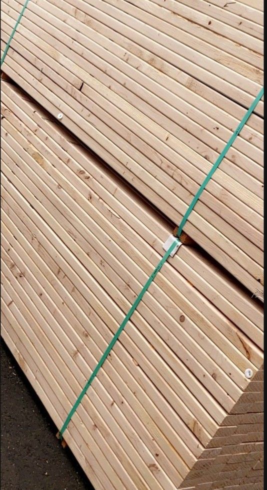 2x4x8 Whitewood studs