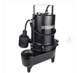 1/2 HP Cast Iron Sewage Ejector Pump