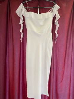 New Bridal dress midi length size L by Amanda Uprichard