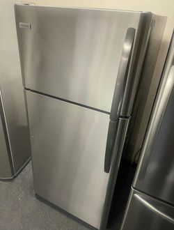 Frigidaire Top Freezer Refrigerator Stainless Steel