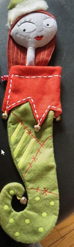 Sally Nightmare Before Christmas Stocking - Rate - Vintage Disney