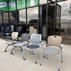 Herman Miller Caper Chairs for Sale – Stackable, Multiple Colors (DM for the Price!)