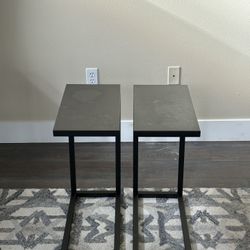 Crate & Barrel Side Tables