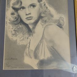 2 Vintage Signed 1953 And 1954 Portraits