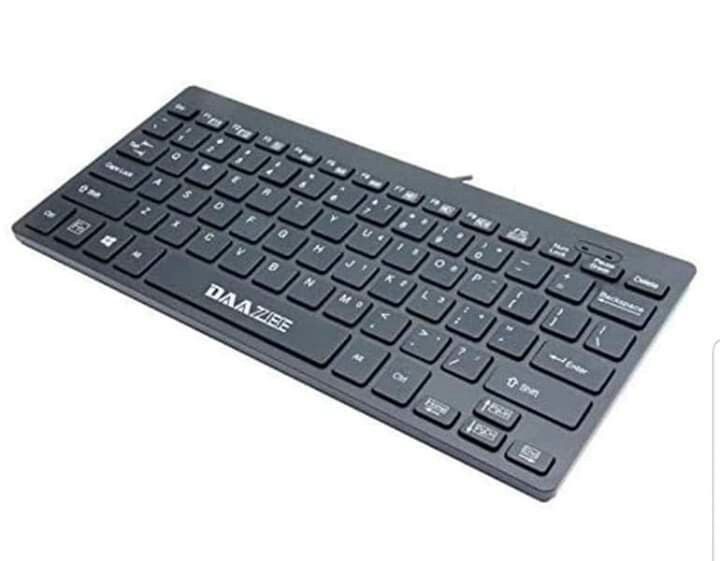 Small Keyboard Light Portable 78 Keys Keyboard Ultra-Slim Wired USB Multimedia Mini Keyboard for Pc Computer Laptop, PS3 Xbox360 tabletPC Android Mac