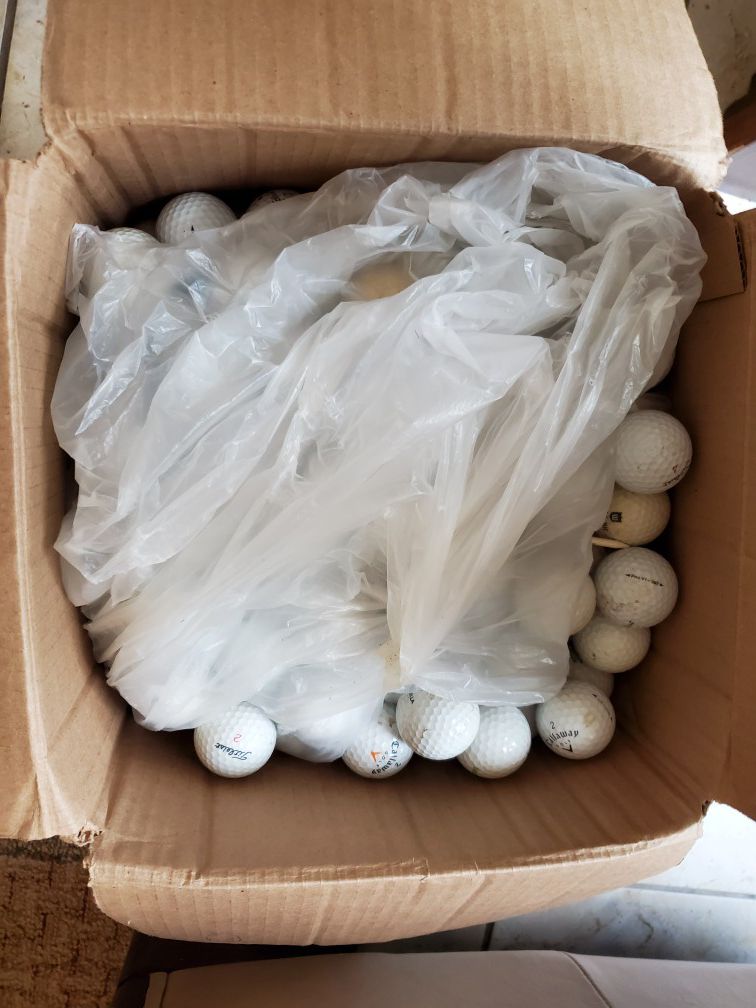 250 Golf balls NOT from water