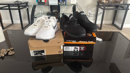 Brand New Nike And Skechers Shoes