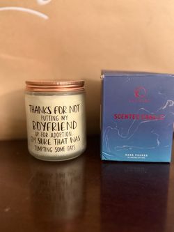 Scented Soy Candle – Novelty Gift