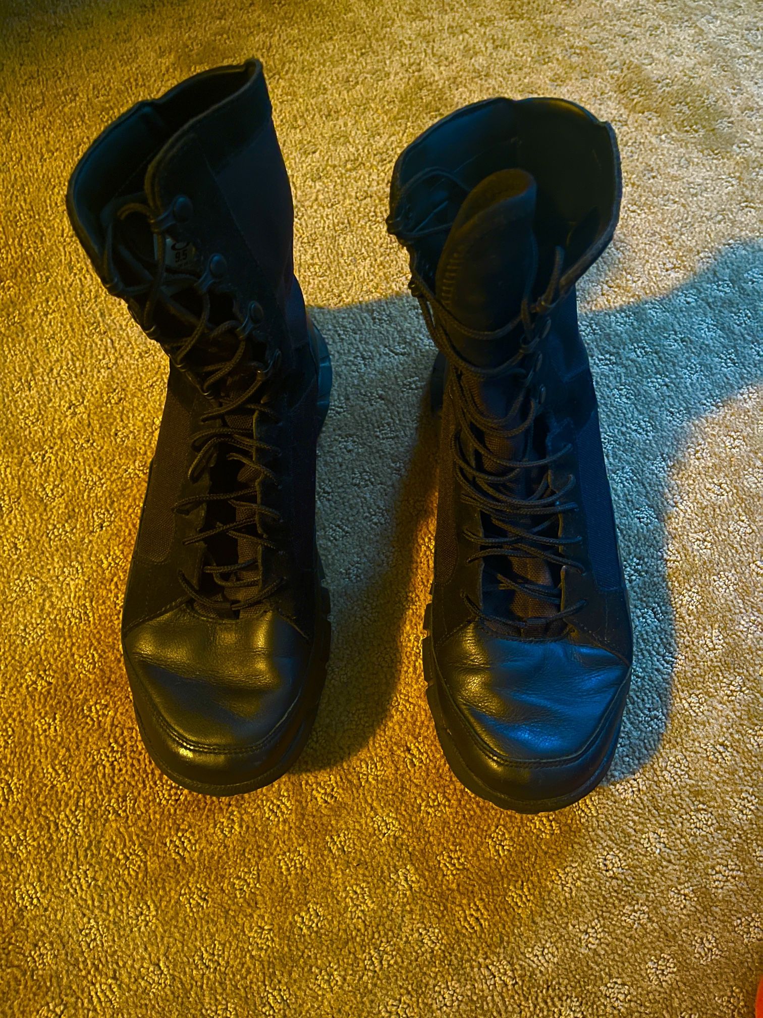 OAKLEY LIGHT PATROL BOOT BLACK MILITARY TACTICAL DUTY BOOTS