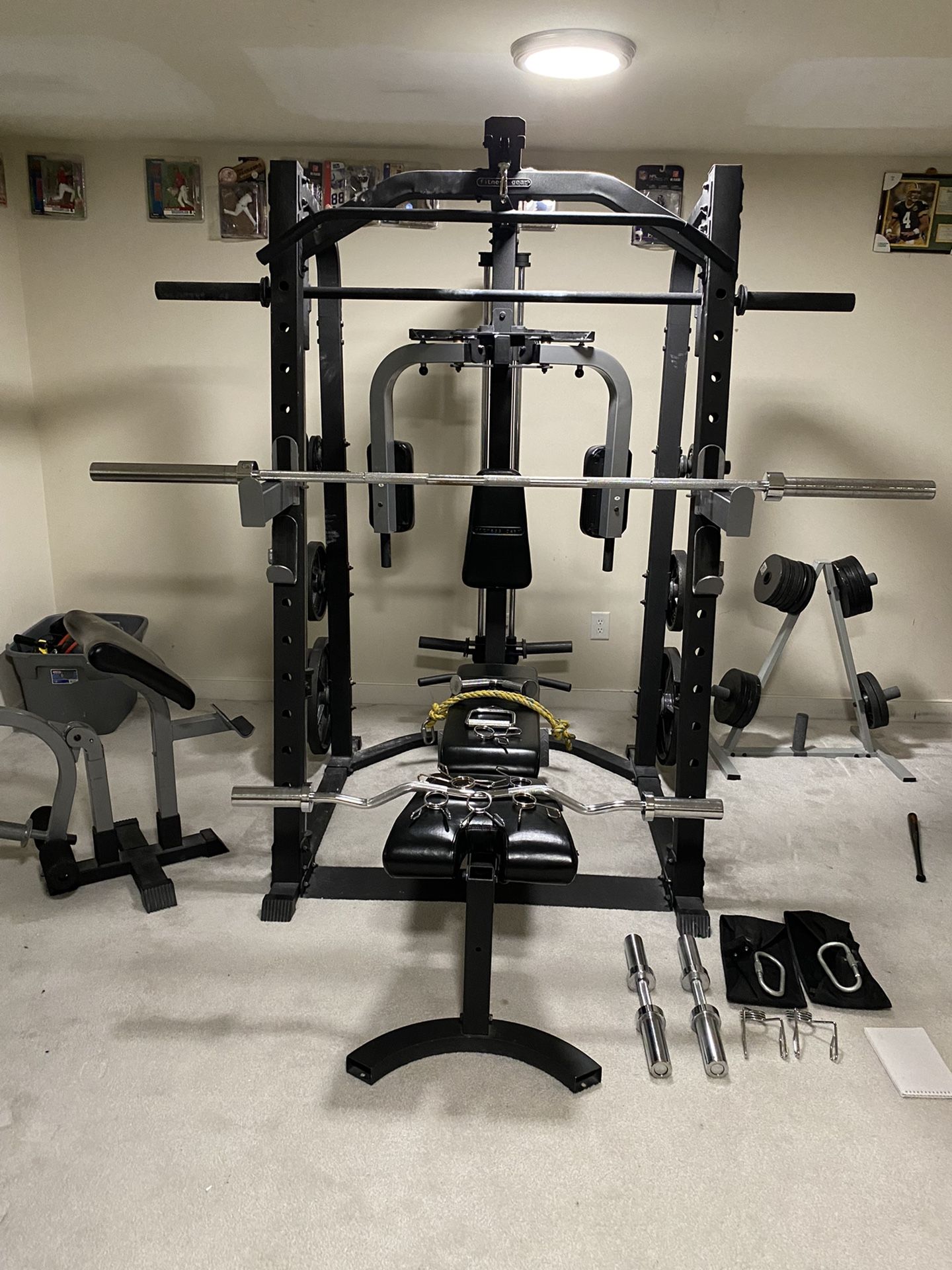 Fitness Gear Smith Machine Gym Set