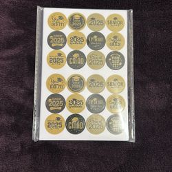 Graduation Candy Stickers 