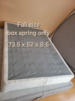 Full Size Box Spring 73.5 x 52 x 8.5
