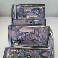 99-04 Ford F250-F550 00-04 Excursion Headlights Luces Faros Micas Calaveras Focos