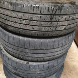 4 Used 205/70/R16 About 50% Tread Left