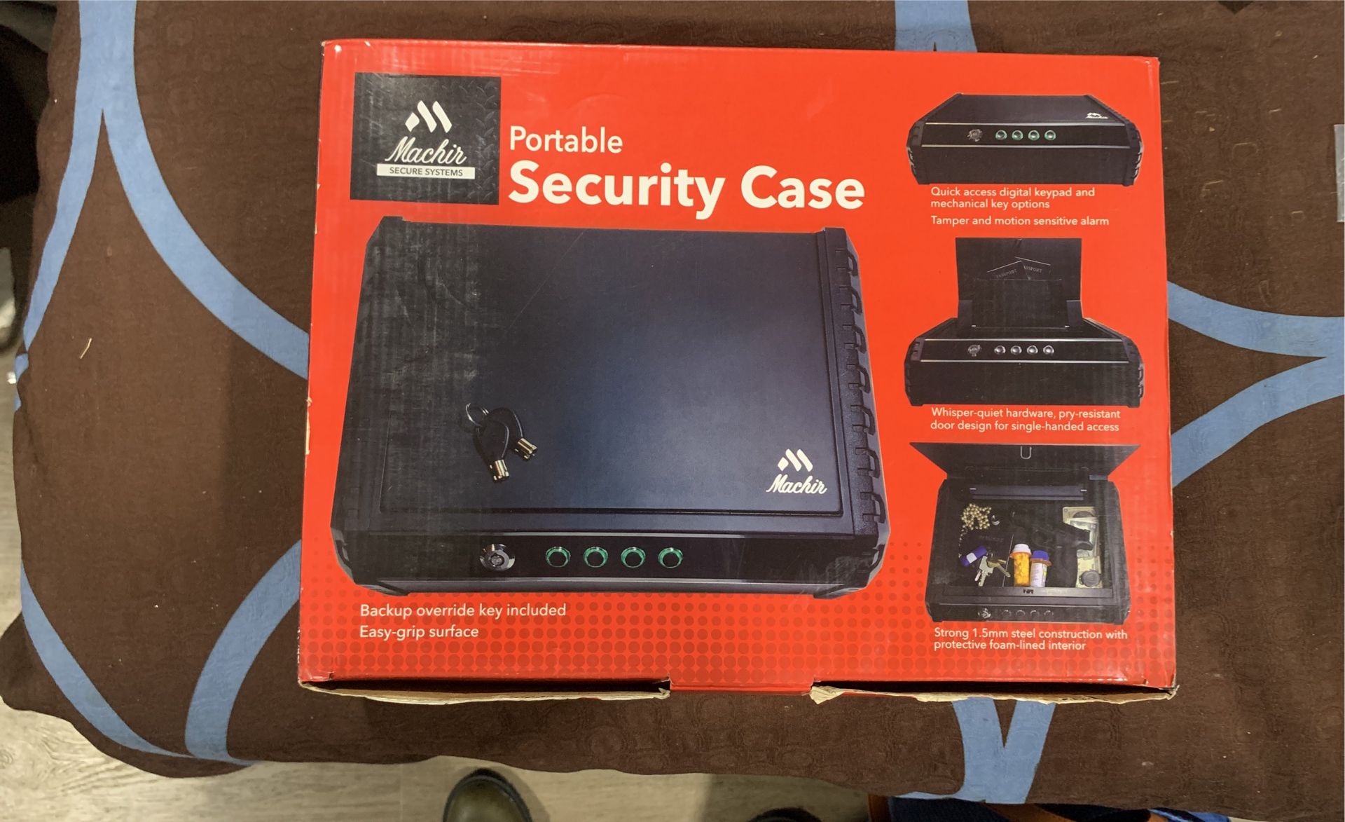 Portable Security Case, New In Box