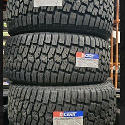 New 33x12.50r20 all terrain tires price for $155 each Tire $620 for the set of 4 AT 33x12.50R20LT all-Terrain Llantas Nuevas 305/55r20 MT mud terrain 