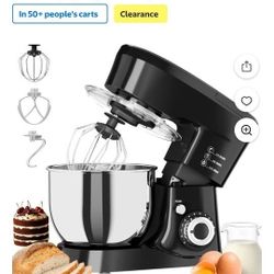 New 5.5 QT Stand Mixer 3 Attachment 