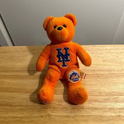 NY York Mets stuffed animal bear used 