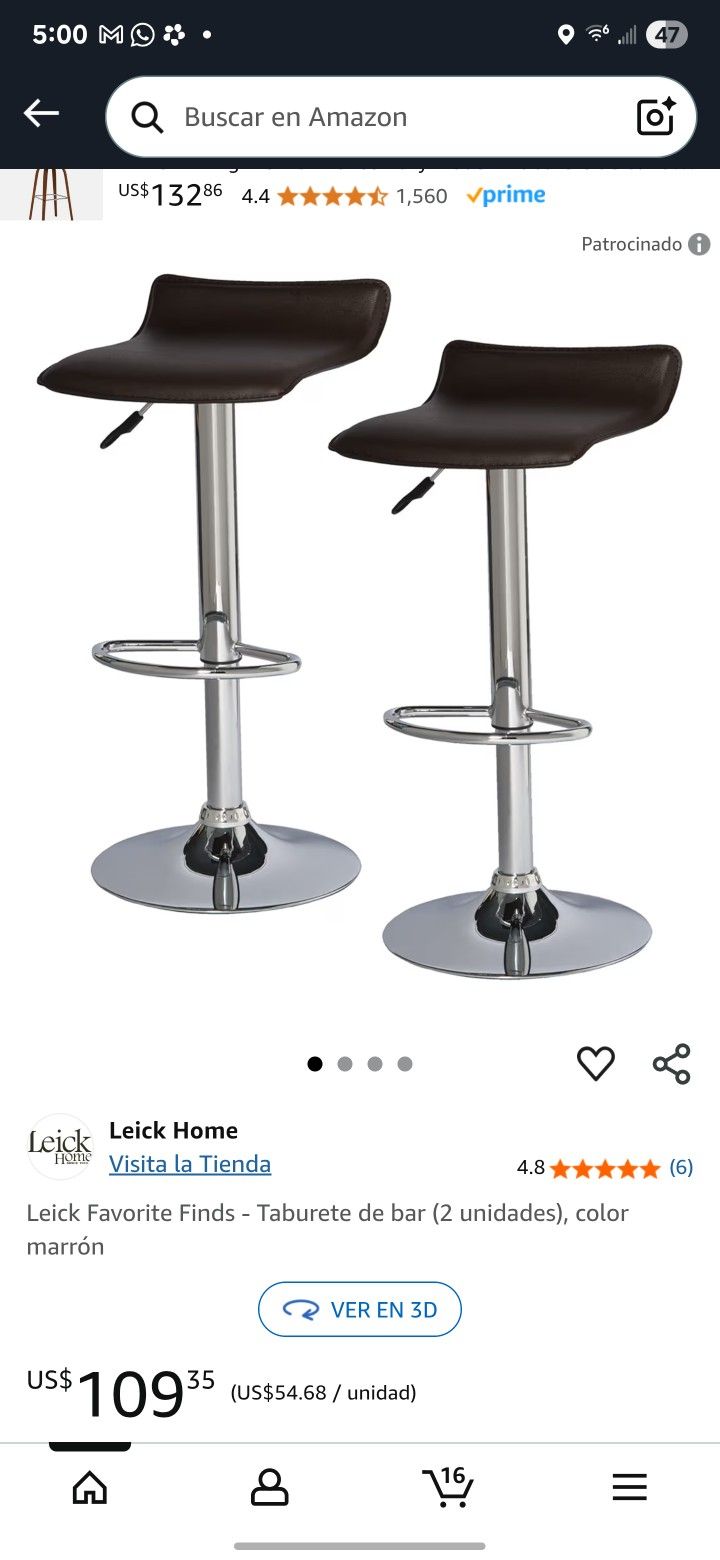 Bar stools .